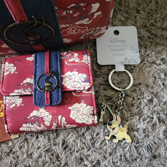 Disney Loungefly Mulan Backpack and Wallet Set main image 9